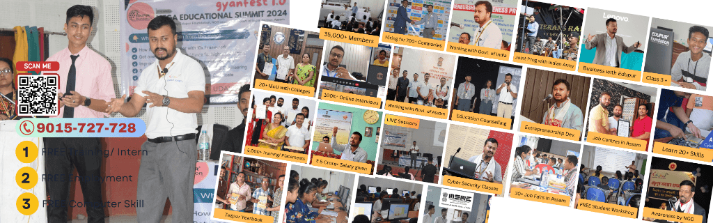 edupur Group Gyanfest Mega Educational Summit and Job Fairs in Assam