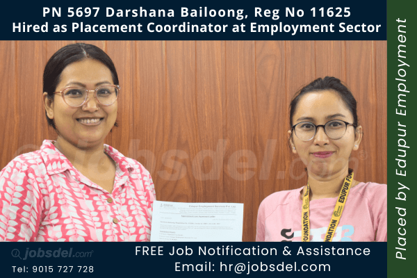 Darshana Bailoong Hired as Placement Coordinator