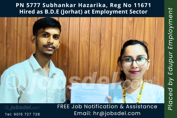 Subhankar hired as BDE