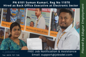 Suman Kumari Hired as Back Office Executive at Electronic Sector